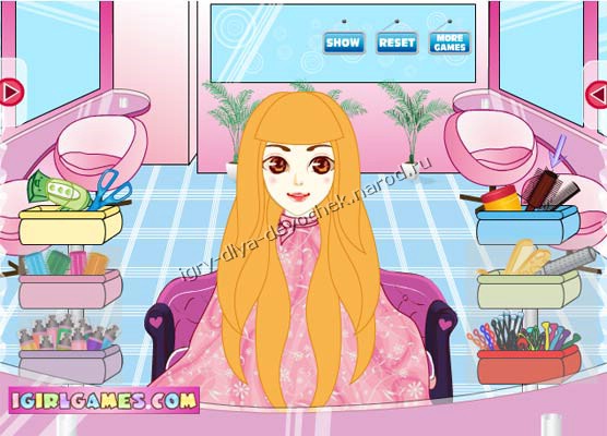игры для девченок салон красы